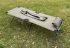 Army folding bed size 206x72 cm with pocket and pillow Kit Olive